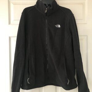 The North Face Women’s XL Black Fleece Full-Zip Jacket – Outdoor Layer